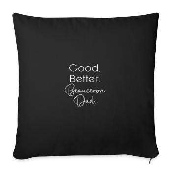 Beauceron - Housse de coussin décorative 45 x 45 cm - noir - Devant