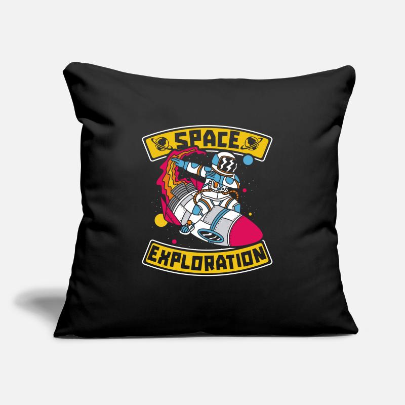 Space Space Rocket Space Colonization Sofa pillowcase 17,3'' x 17,3'' (45 x 45 cm)