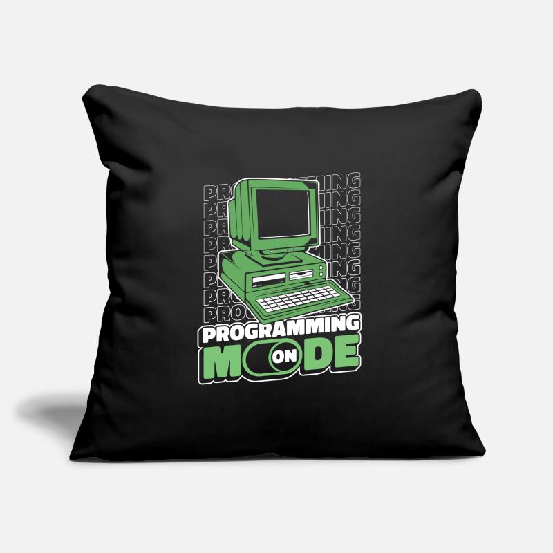 Developer Coder Programmer Computer Housse de coussin décorative 45 x 45 cm