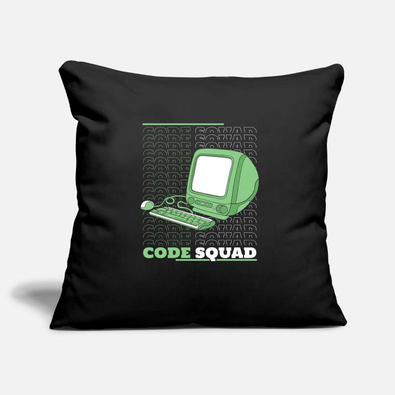 Entwickler Coder Programmierer Rechner Sofakissenbezug 45 x 45 cm