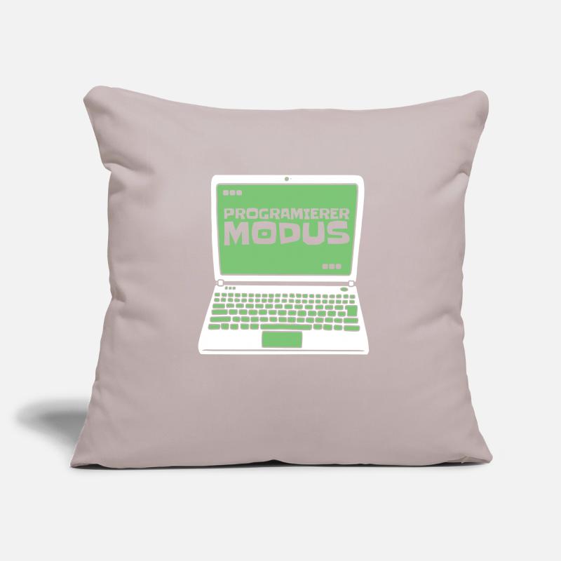 Developer Coder Programmer Laptop Sofa pillowcase 17,3'' x 17,3'' (45 x 45 cm)