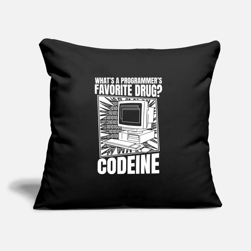 Developer Coder Programmer Computer Housse de coussin décorative 45 x 45 cm