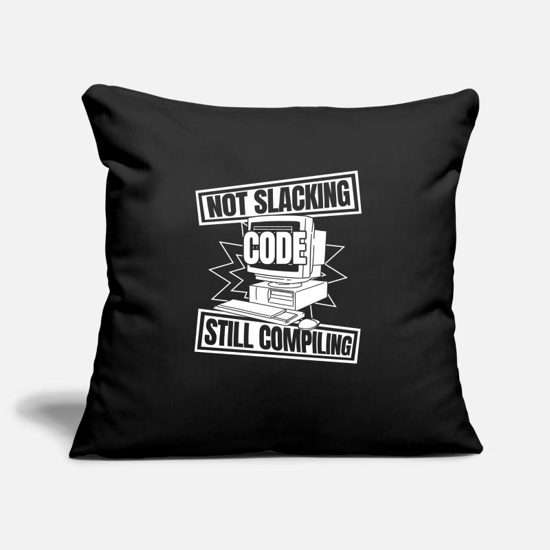 Developer Coder Programmer Computer Housse de coussin décorative 45 x 45 cm