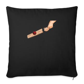 Cricket - Sofa pillowcase 17,3'' x 17,3'' (45 x 45 cm) - black - Front