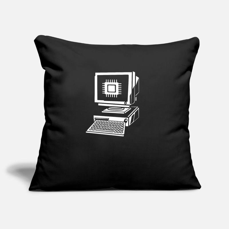 Developer Coder Programmer Computer Housse de coussin décorative 45 x 45 cm