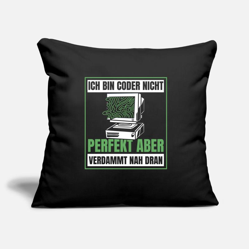 Entwickler Coder Programmierer Humor Sofakissenbezug 45 x 45 cm