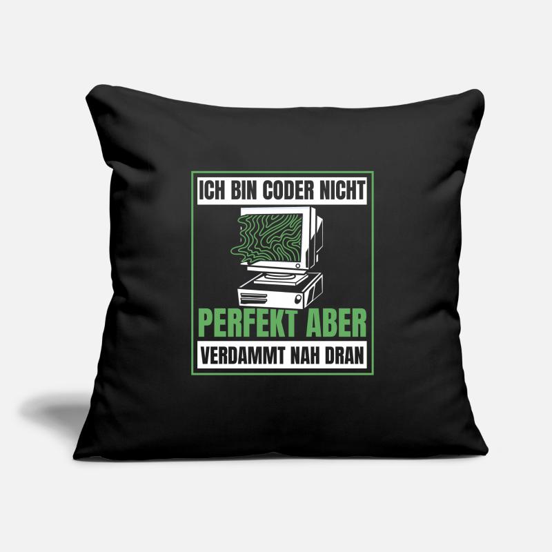 Entwickler Coder Programmierer Humor Sofakissenbezug 45 x 45 cm