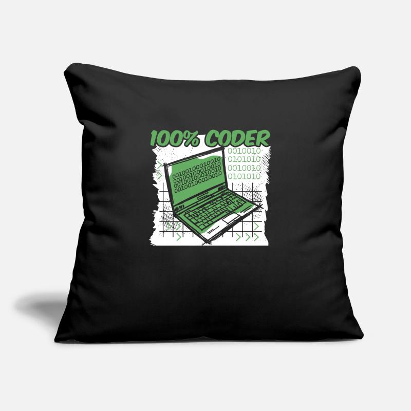 Developer Coder Programmer Sofa pillowcase 17,3'' x 17,3'' (45 x 45 cm)