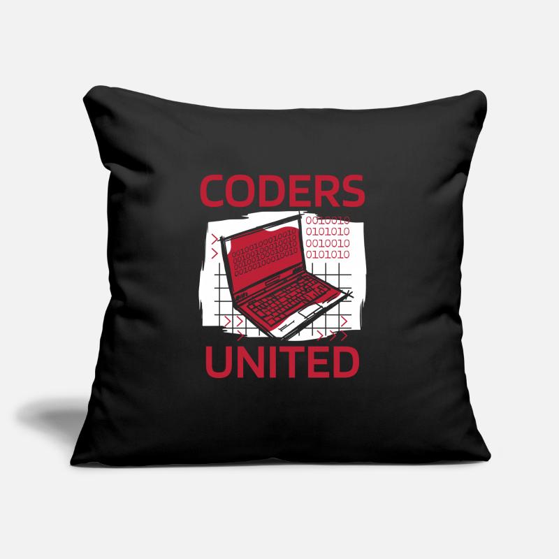 Developer Coder Programmer Laptop Sofa pillowcase 17,3'' x 17,3'' (45 x 45 cm)