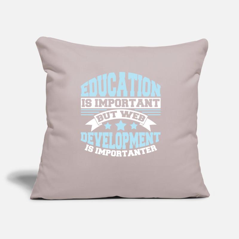Web Developer Web Developer Funny Sofa pillowcase 17,3'' x 17,3'' (45 x 45 cm)
