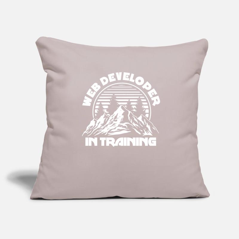 Web Developer Web Developer Training Sofa pillowcase 17,3'' x 17,3'' (45 x 45 cm)
