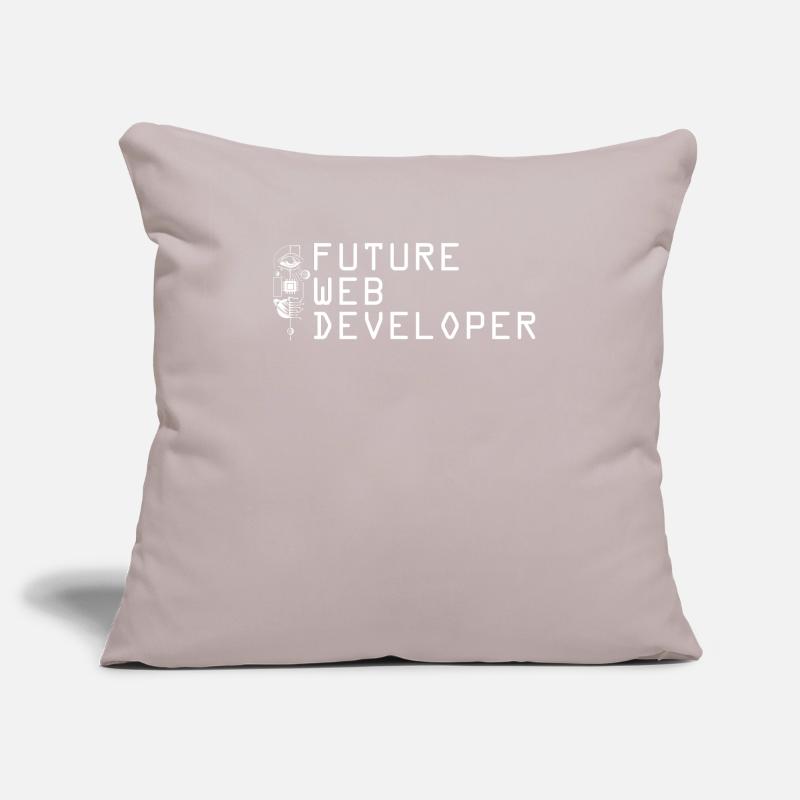 Web Developer Web Developer Future Sofa pillowcase 17,3'' x 17,3'' (45 x 45 cm)