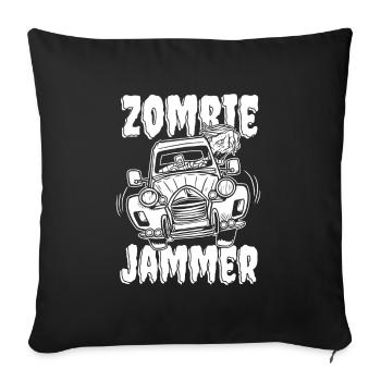 Zombie Halloween - Sofa pillowcase 17,3'' x 17,3'' (45 x 45 cm) - black - Front