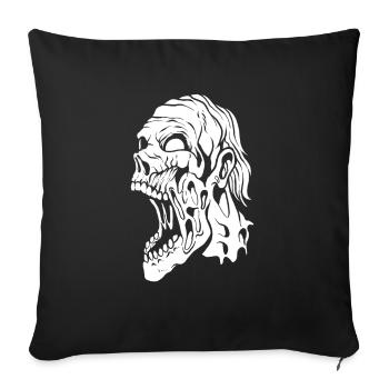 Zombie Halloween - Sofa pillowcase 17,3'' x 17,3'' (45 x 45 cm) - black - Front