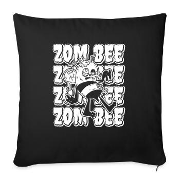 Zombie Halloween - Sofa pillowcase 17,3'' x 17,3'' (45 x 45 cm) - black - Front