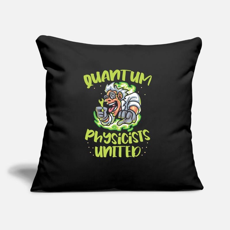 Physics Physicists Scientists Quantum Physics Sofa pillowcase 17,3'' x 17,3'' (45 x 45 cm)