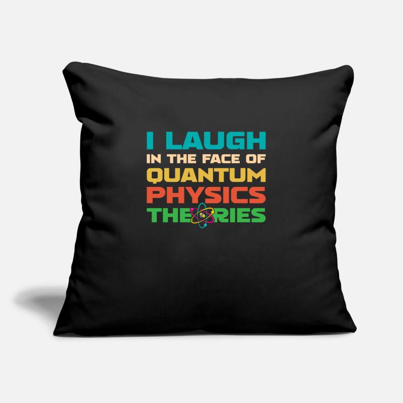 Physics Physicists Quantum Physics Sofa pillowcase 17,3'' x 17,3'' (45 x 45 cm)