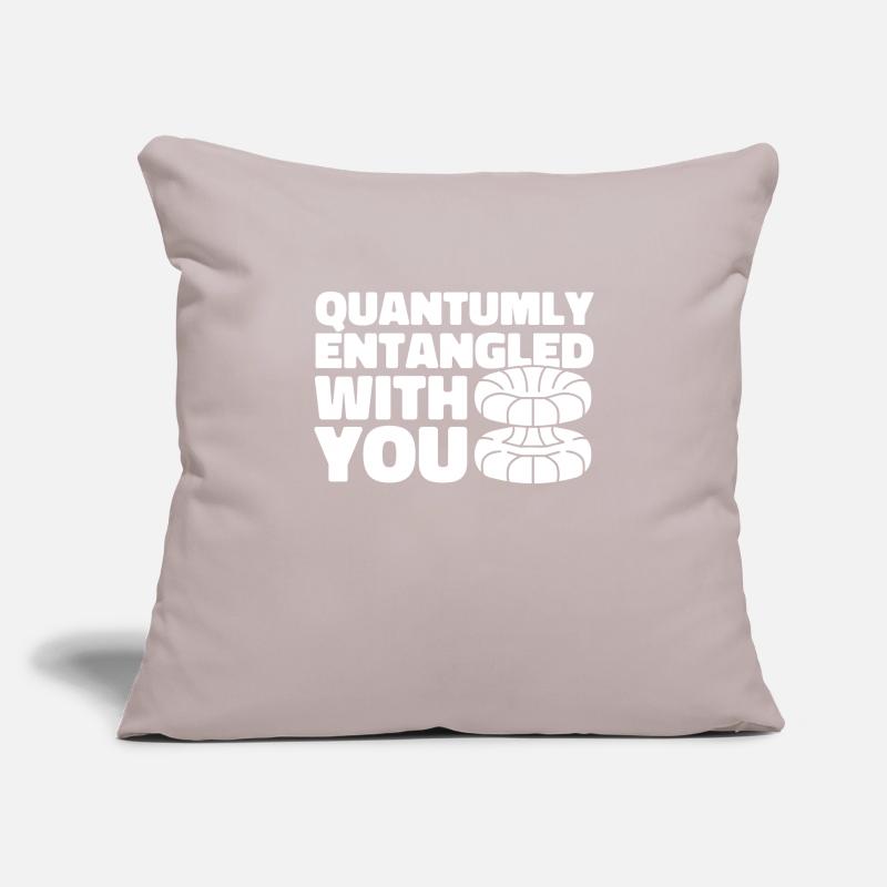 Physics Physicists Quantum Physics Sofa pillowcase 17,3'' x 17,3'' (45 x 45 cm)