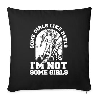 Zombie Halloween - Sofa pillowcase 17,3'' x 17,3'' (45 x 45 cm) - black - Front