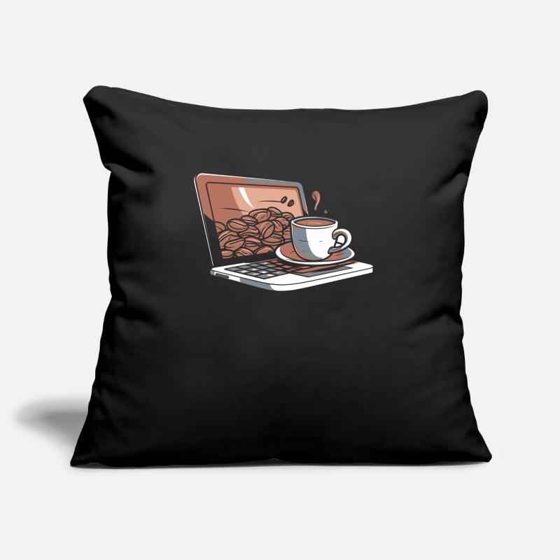 Developer, Coder, Programmer, Coffee Sofa pillowcase 17,3'' x 17,3'' (45 x 45 cm)