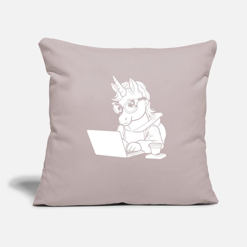 Entwickler Coder Programmierer Kaffee Sofakissenbezug 45 x 45 cm