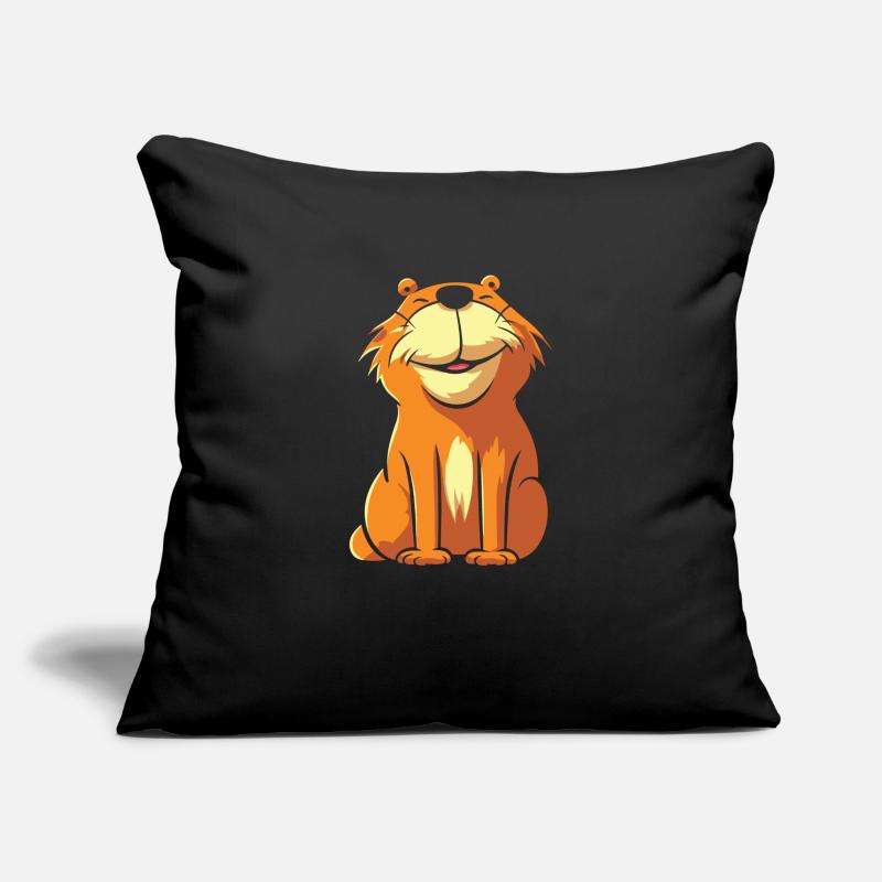 Capybara Capybara Funny Sofa pillowcase 17,3'' x 17,3'' (45 x 45 cm)