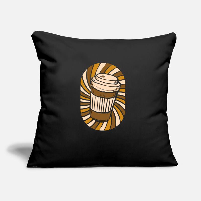 Coffee Cafe Sofa pillowcase 17,3'' x 17,3'' (45 x 45 cm)