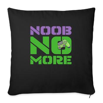 Gamer Gaming Gaming Pro - Housse de coussin décorative 45 x 45 cm - noir - Devant
