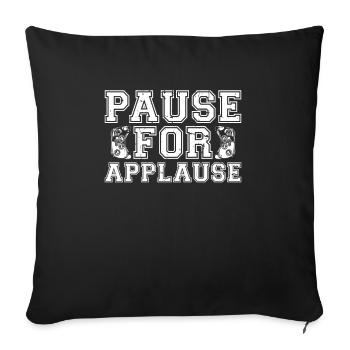 Gamer Gaming - Housse de coussin décorative 45 x 45 cm - noir - Devant
