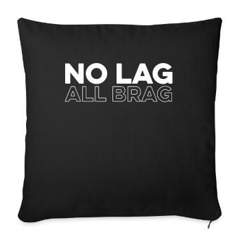 Gamer Gaming - Housse de coussin décorative 45 x 45 cm - noir - Devant