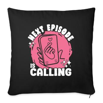 Art Anime Pour Hommes Femmes Adolescentes Anime Merch - Housse de coussin décorative 45 x 45 cm - noir - Devant