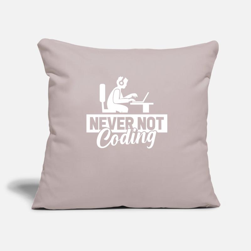 Entwickler Coder Programmierer Sofakissenbezug 45 x 45 cm