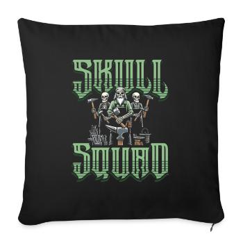 Blacksmith Metalworker - Sofa pillowcase 17,3'' x 17,3'' (45 x 45 cm) - black - Front