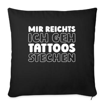 Ambulance Service Paramedics Paramedics - Sofa pillowcase 17,3'' x 17,3'' (45 x 45 cm) - black - Front
