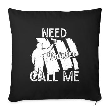 House Painter Hilarious Designs Unique Gifts - Sofakissenbezug 45 x 45 cm - Schwarz - Vorne