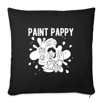 House Painter Dad Unique Gifts - Sofa pillowcase 17,3'' x 17,3'' (45 x 45 cm) - black - Front