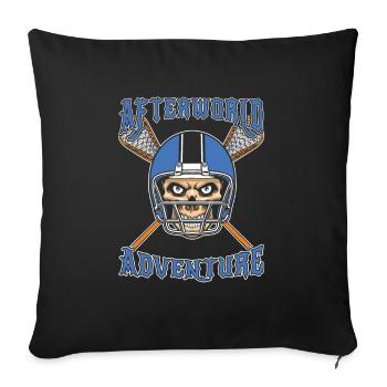 Lacrosse Afterworld Adventure - Sofa pillowcase 17,3'' x 17,3'' (45 x 45 cm) - black - Front