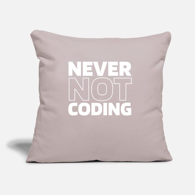Developer Coder Programmer Sofa pillowcase 17,3'' x 17,3'' (45 x 45 cm)