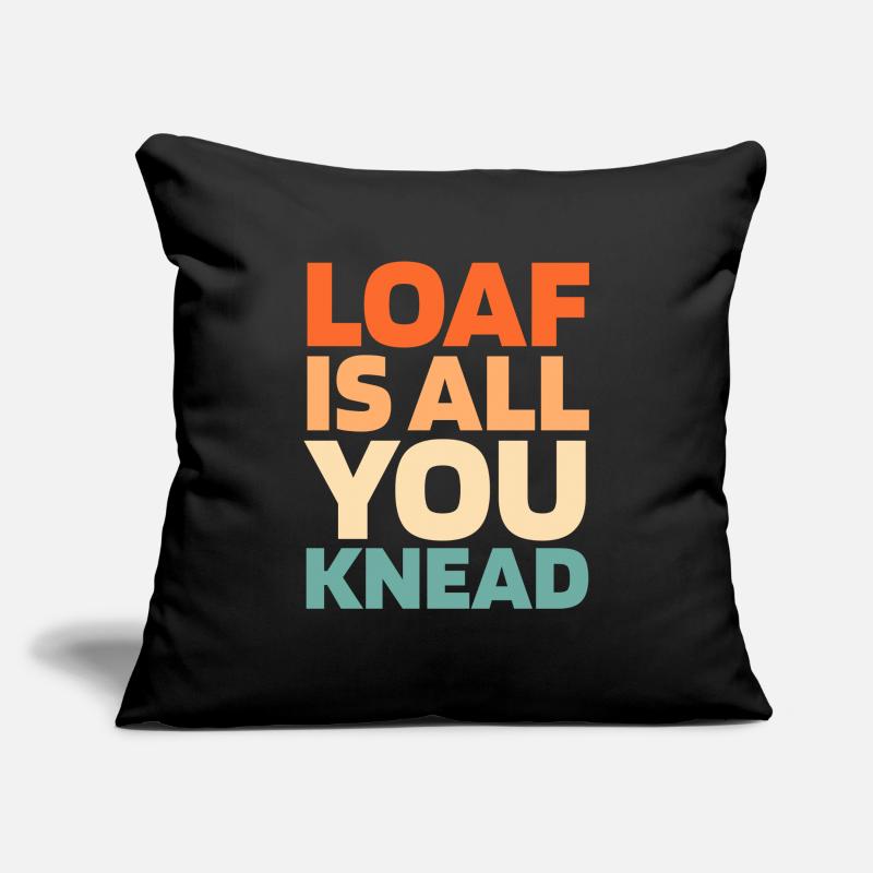 Sourdough bread Sofa pillowcase 17,3'' x 17,3'' (45 x 45 cm)
