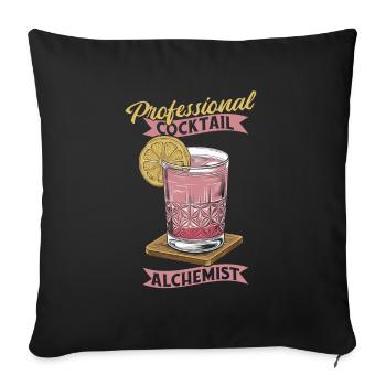 Barman Barman - Housse de coussin décorative 45 x 45 cm - noir - Devant