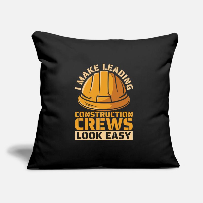 Construction foreman Sofa pillowcase 17,3'' x 17,3'' (45 x 45 cm)