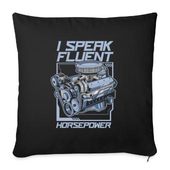 Automotive Designers - Sofa pillowcase 17,3'' x 17,3'' (45 x 45 cm) - black - Front