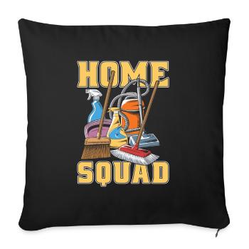 Housekeeper Kader - Sofa pillowcase 17,3'' x 17,3'' (45 x 45 cm) - black - Front