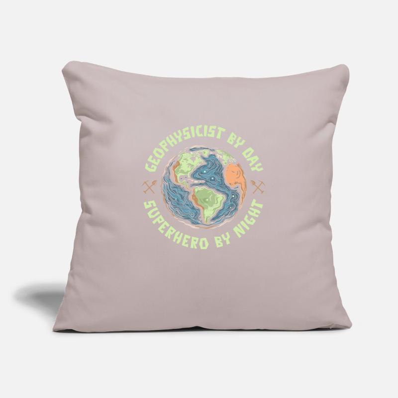 Geophysicist Sofa pillowcase 17,3'' x 17,3'' (45 x 45 cm)