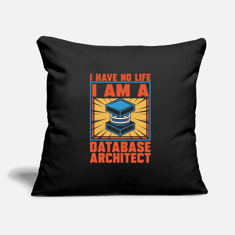 Database Architect Sofa pillowcase 17,3'' x 17,3'' (45 x 45 cm)