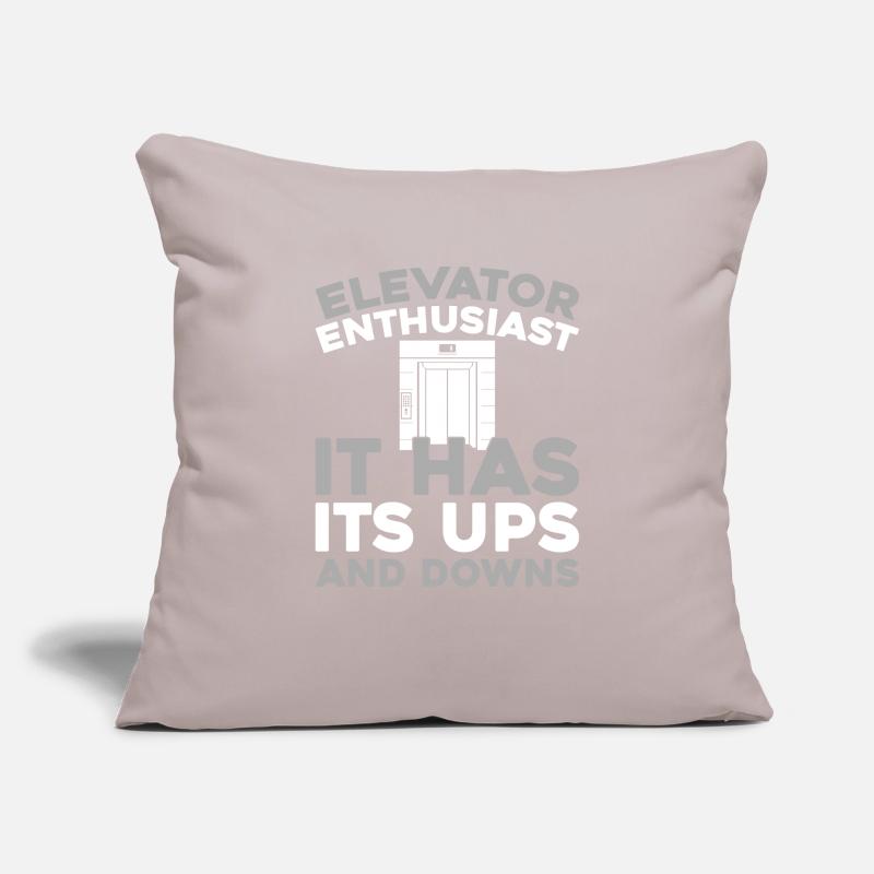 Elevator Elevator Sofa pillowcase 17,3'' x 17,3'' (45 x 45 cm)