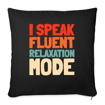 Beauty therapist - Sofa pillowcase 17,3'' x 17,3'' (45 x 45 cm) - black - Front