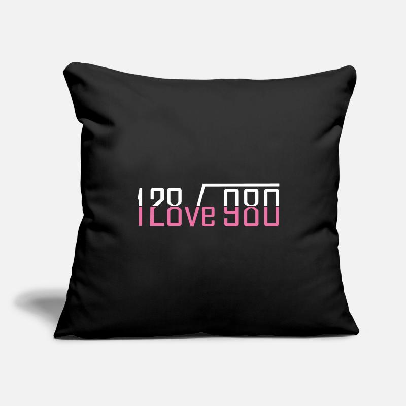 Formel der Liebe - Formule d’amour Housse de coussin décorative 45 x 45 cm