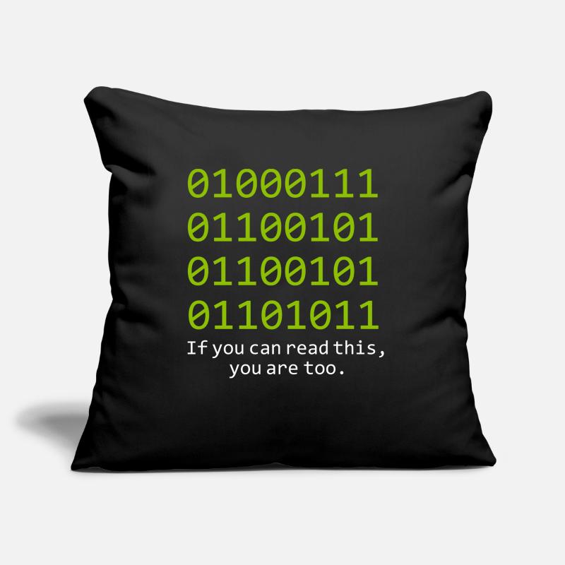 debugging programmer computer science computer nerd Sofa pillowcase 17,3'' x 17,3'' (45 x 45 cm)