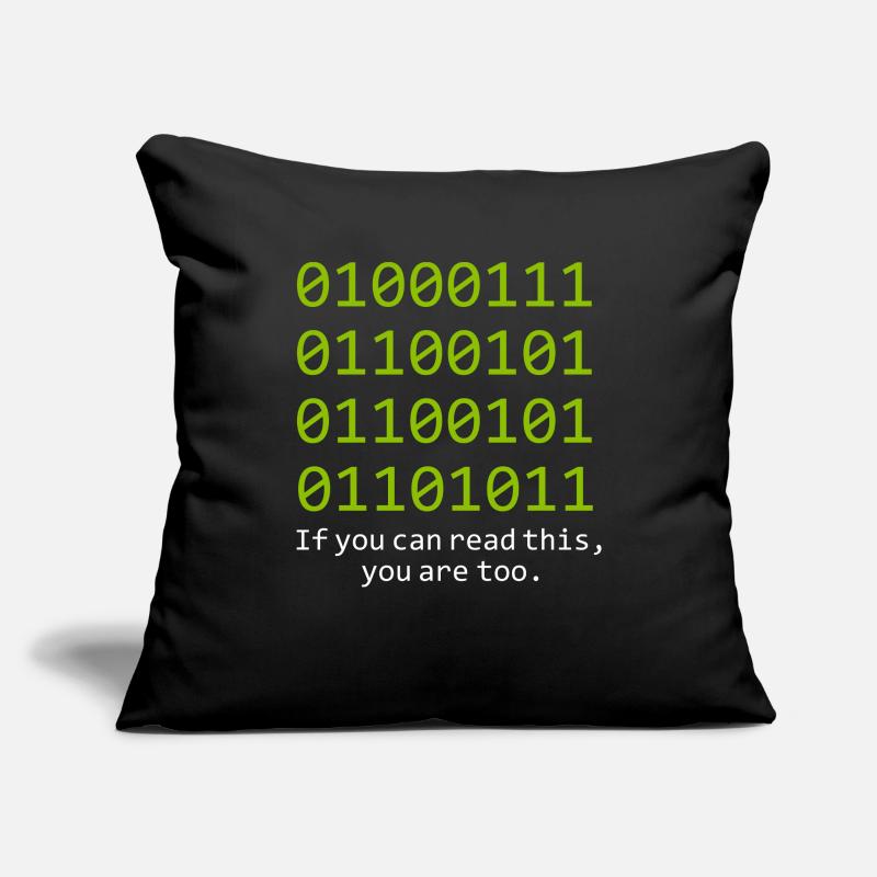 debugging programmer computer science computer nerd Sofa pillowcase 17,3'' x 17,3'' (45 x 45 cm)